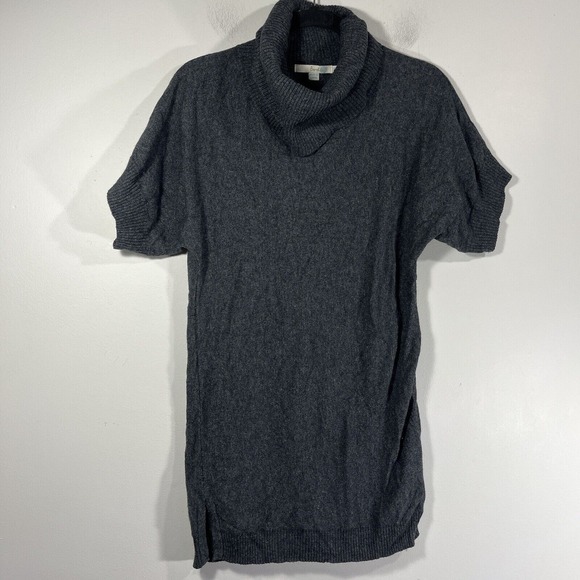 Boden Sweaters - Boden Gray Cowl‎ Neck Short Sleeve Cashmere Angora Blend Long Sweater Women's 2